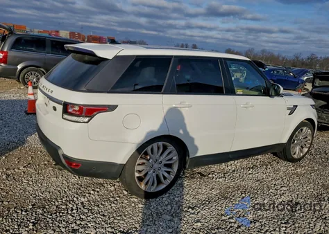 2016 Land Rover Range Rover Sport Hse z USA, uszkodzony, nr VIN SALWR2VF1GA546599